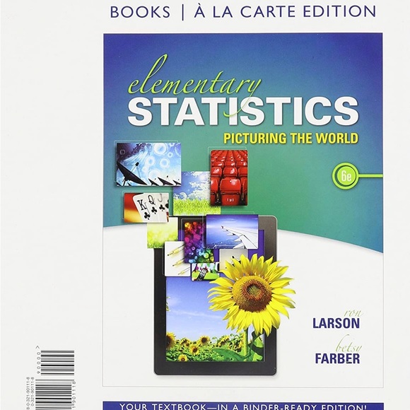 Elementary Statistics: Picturing the World, Books a la Carte Edition - Picture 1 of 2